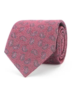 Best Cornucopia Pattern Tie 100% Silk 8cm Gravatas