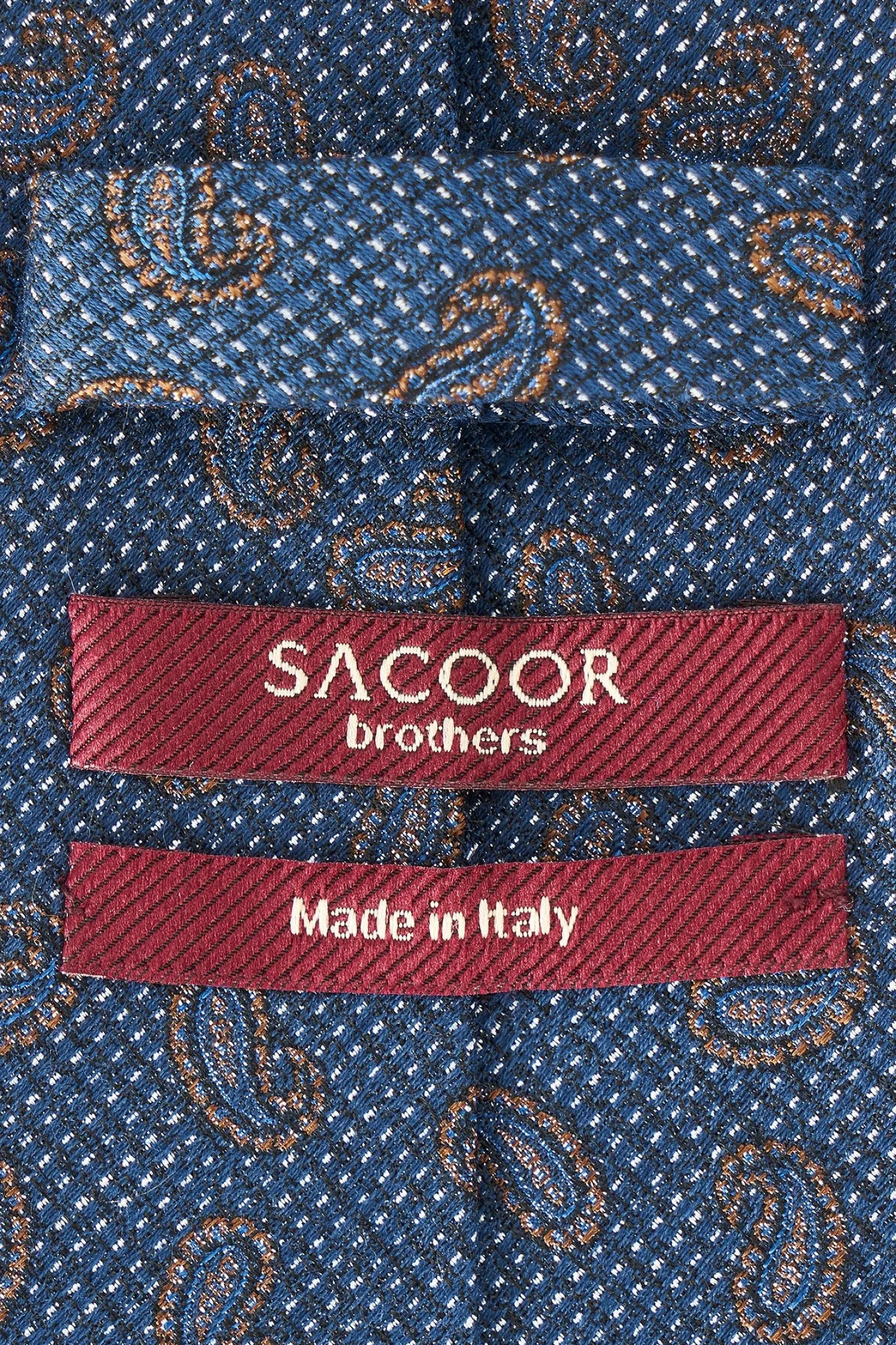 Best Cornucopia Pattern Tie 100% Silk 8cm Gravatas