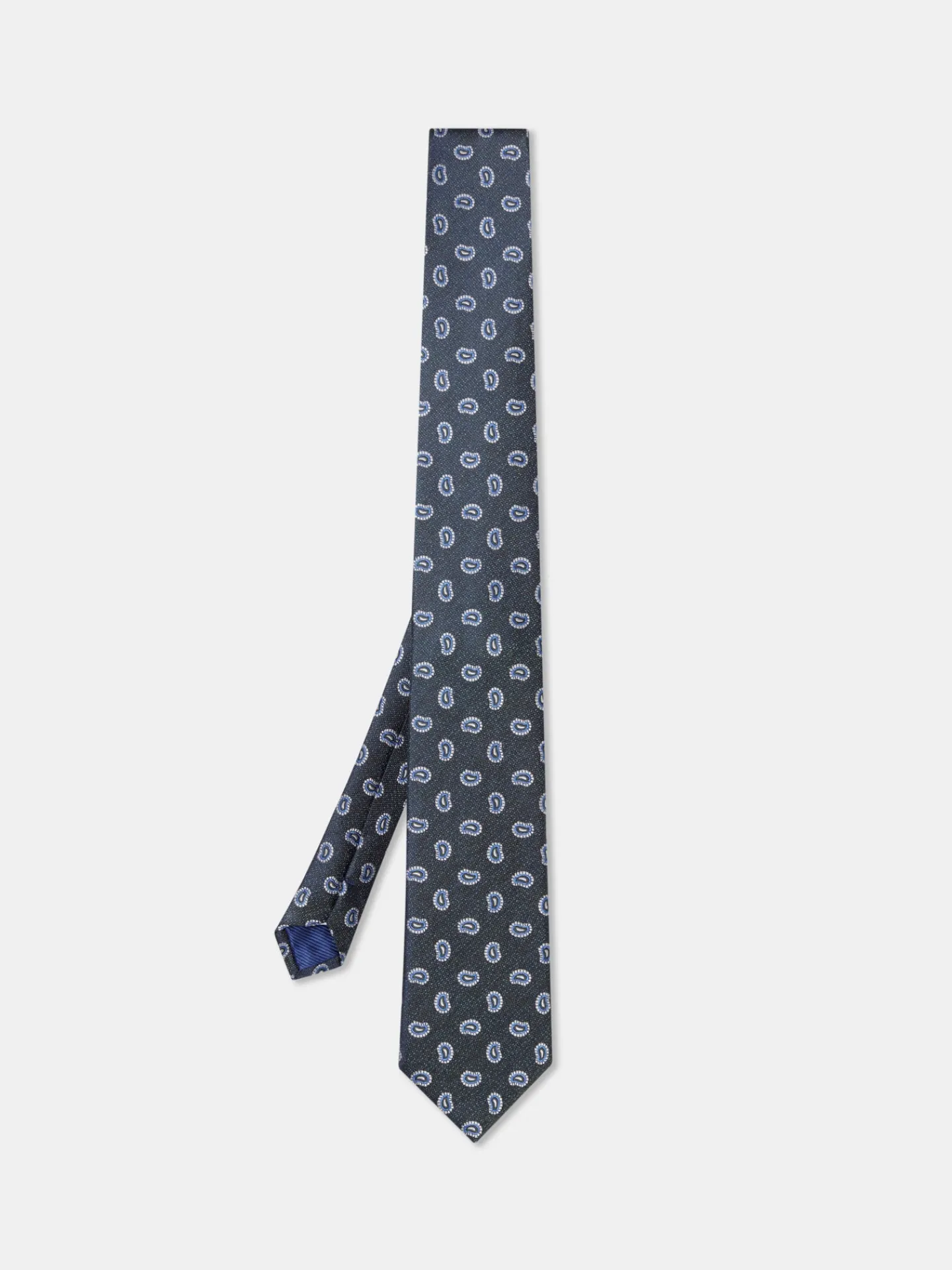 Discount Cornucopia Pattern Tie 100% Silk 7,5cm Gravatas