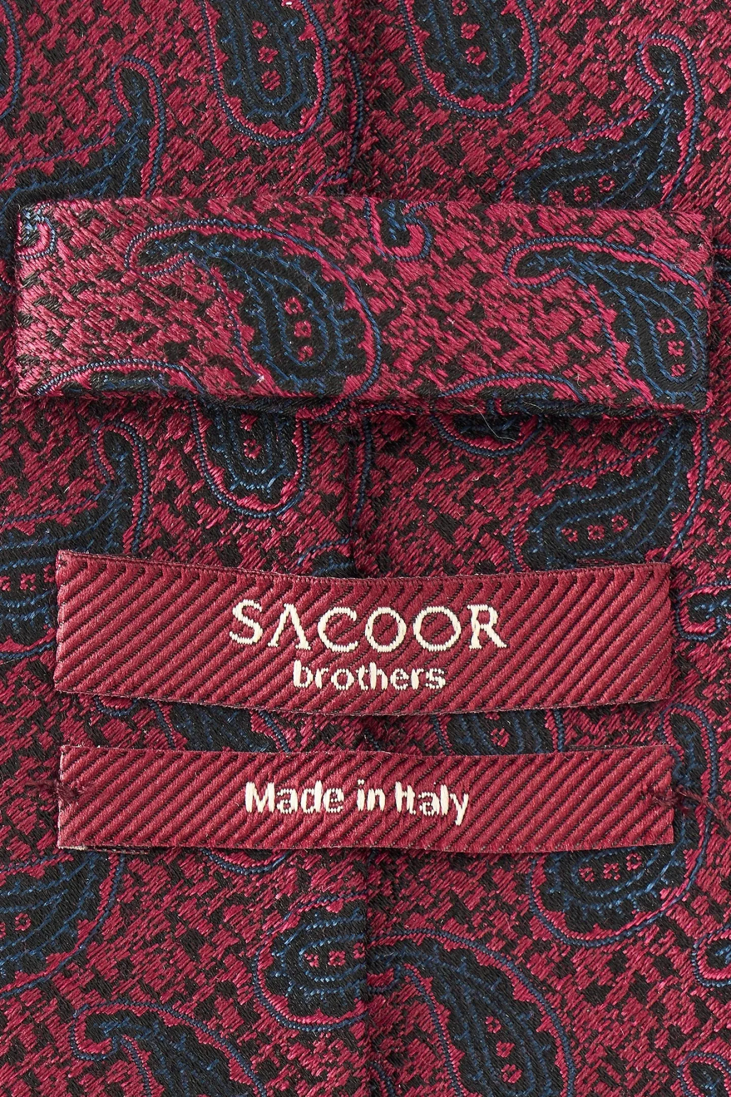 Clearance Cornucopia Pattern Tie 100% Silk 8cm Gravatas
