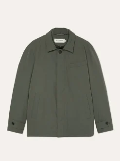 Hot Cotton-Nylon Hooded Jacket Blusões