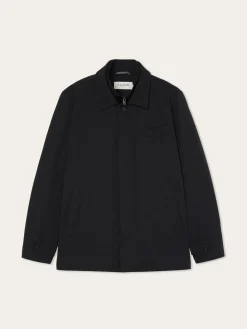 Hot Cotton-Nylon Hooded Jacket Blusões