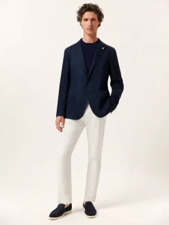 Sale Crew Neck Sweater With Short Sleeves In Cotton and Silk Blend Camisolas