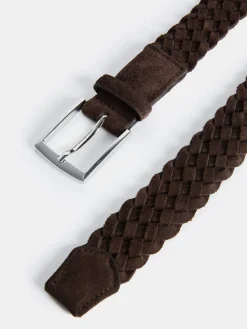 Sale Elastic Twisted Belt With Personalized Buckle Cintos