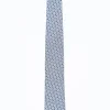 Floral Pattern Tie 100% Silk 7,5cm Gravatas