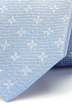 Outlet Floral Pattern Tie 100% Silk 8cm Gravatas