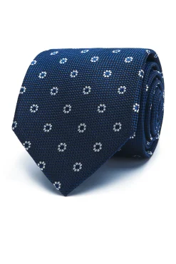 Clearance Floral Pattern Tie 100% Silk 8cm Gravatas