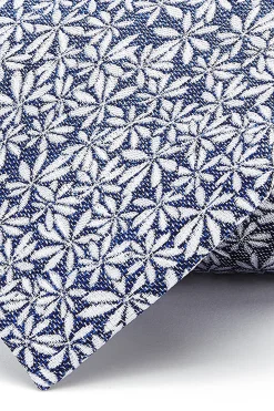 Best Floral Pattern Tie 100% Silk 8cm Gravatas