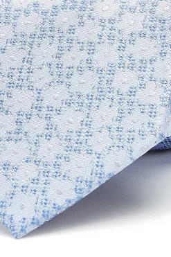 Discount Floral Pattern Tie 100% Silk 8cm Gravatas