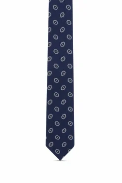New Floral Pattern Tie 100% Silk 8cm Gravatas