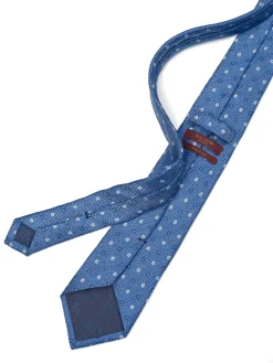 Best Geometric Pattern Tie 100% silk 8cm Gravatas
