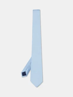 Outlet Geometric Pattern Tie 100% silk 8cm Gravatas