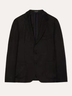 Online Italian Knit Twill Blazer In Wool Stretch Blazers