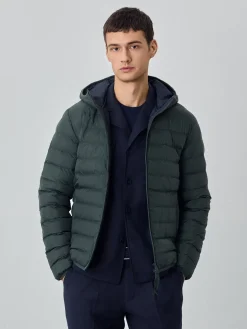 Clearance Lightweight Padded Mix Down Jacket Blusões