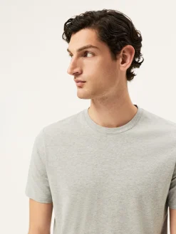 Outlet Liquid Cotton Jersey T-Shirt With Flag Label T-Shirts