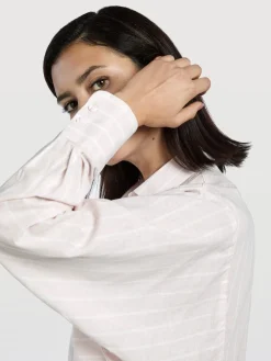 Best Loose Fit Shirt MULHER Camisas