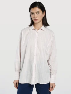 Best Loose Fit Shirt MULHER Camisas