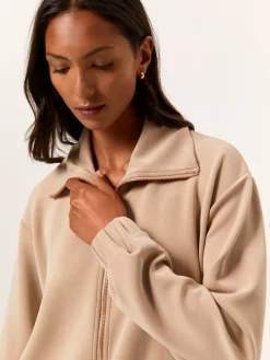 Online Luxe Leisure Edition fleece jacket MULHER Sweatshirt