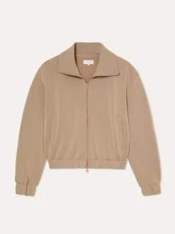 Online Luxe Leisure Edition fleece jacket MULHER Sweatshirt