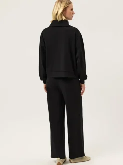 Outlet Luxe Leisure Edition Sportswear Loose Trousers MULHER Calças Fato De Treino|Calças