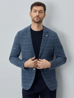 Sale Luxeleisure Edition comfort plaids blazer Blazers