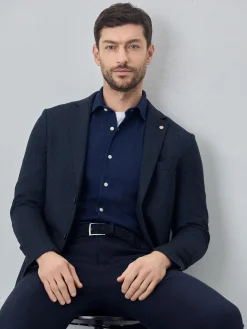 Outlet Luxeleisure Edition herringbone bi-stretch blazer Blazers