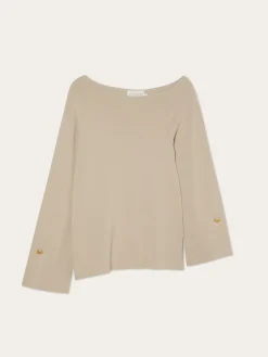 Clearance Off-shoulder Sweater In Viscose blend MULHER Camisolas