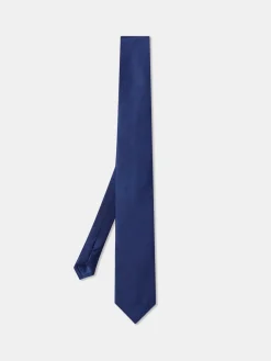 Clearance Plain 100% Silk Tie 7,5cm Gravatas