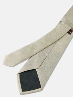 Plain 100% Silk Tie 7,5cm Gravatas