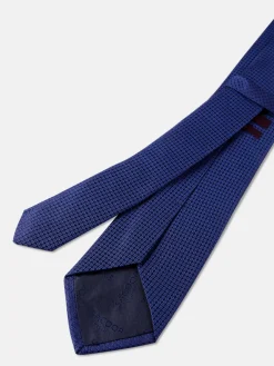 Hot Plain 100% Silk Tie 7,5cm Gravatas