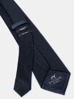 Discount Plain 100% Silk Tie 7,5cm Gravatas