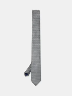 Plain 100% Silk Tie 7,5cm Gravatas