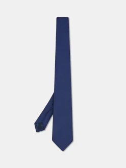 Hot Plain 100% Silk Tie 7,5cm Gravatas