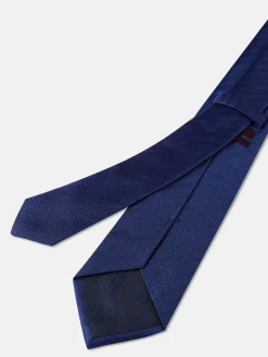 Hot Plain 100% Silk Tie 7,5cm Gravatas
