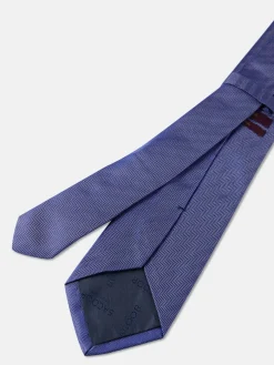 Hot Plain 100% Silk Tie 7,5cm Gravatas