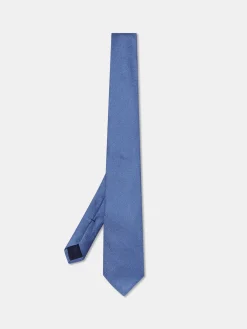 Sale Plain 100% Silk Tie 7,5cm Gravatas