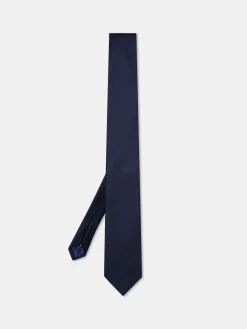 Hot Plain 100% Silk Tie 7,5cm Gravatas