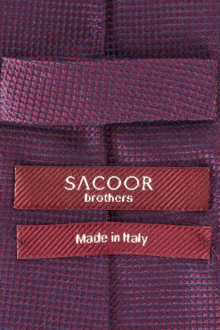 Outlet Plain Tie 100% Silk 8cm Gravatas