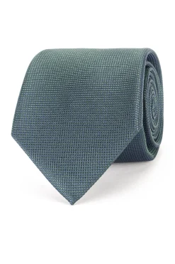 Outlet Plain Tie 100% Silk 8cm Gravatas