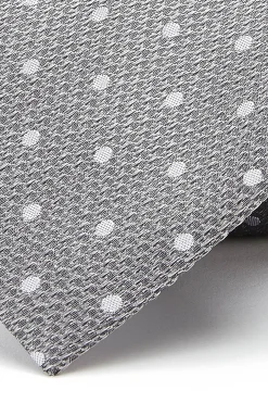 Hot Polka Dot Pattern Tie 100% Silk 8cm Gravatas