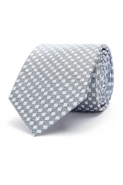 Hot Polka Dot Pattern Tie 100% Silk 8cm Gravatas