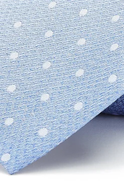 Hot Polka Dot Pattern Tie 100% Silk 8cm Gravatas