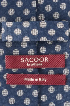 Hot Polka Dot Pattern Tie 100% Silk 8cm Gravatas