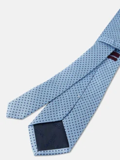 Sale Polka Dot Pattern Tie 100% Silk 8cm Gravatas
