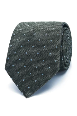 Hot Polka Dot Pattern Tie 100% Silk 8cm Gravatas