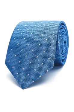 Hot Polka Dot Pattern Tie 100% Silk 8cm Gravatas
