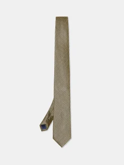 New Polka Dot Pattern Tie 100% Silk 7,5cm Gravatas
