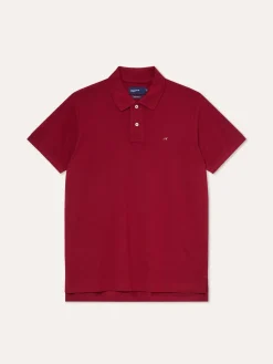 Online Premium Regular Fit Piqué Polo in 100% BCI Cotton Polos|Polos