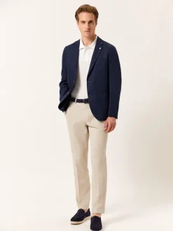 Online Premium slim Fit Piqué Polo in 100% BCI Cotton Polos|Polos