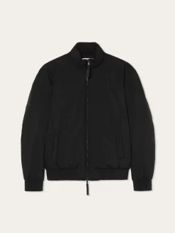 Sale Real Down Bomber With Ribbed Finishes Blusões